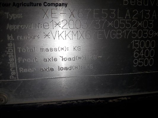 Tracteur agricole Massey Ferguson 7724D6EFFICIENT