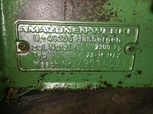 Distributeur d'engrais Amazone AMA ZAM3000MAX