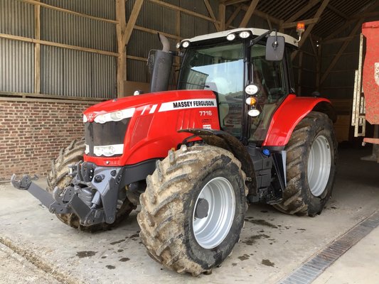 Tracteur agricole Massey Ferguson MF7716 VT EFF