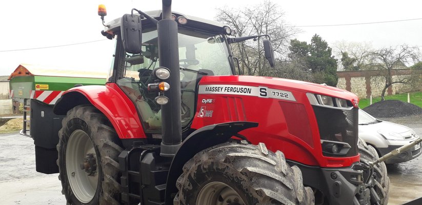 Tracteur agricole Massey Ferguson MF7722SD6