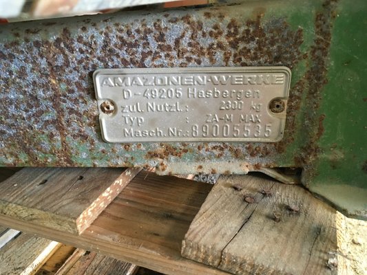 Distributeur d'engrais Amazone ZAM MAX