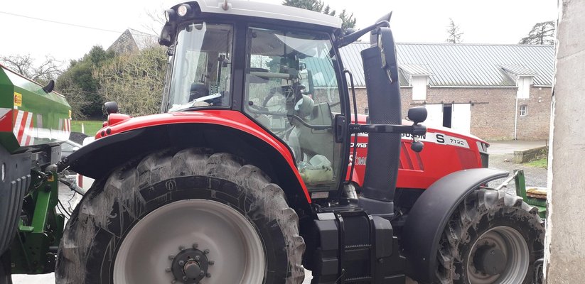 Tracteur agricole Massey Ferguson MF7722SD6
